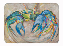 Load image into Gallery viewer, Blue Crab Machine Washable Memory Foam Mat JMK1089RUG