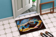 Load image into Gallery viewer, Blue Crab Doormat - 24x36 Decorative Floor Mat – Indoor/Outdoor Rug with Artistic Flair JMK1090JMAT