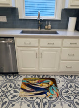 Load image into Gallery viewer, Crab to Crab Blue Crab Machine Washable Memory Foam Mat JMK1100RUG