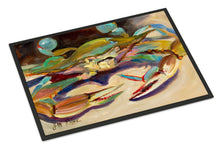 Load image into Gallery viewer, Blue Crab Tail Fin Doormat - 24x36 Decorative Floor Mat – Indoor/Outdoor Rug with Artistic Flair JMK1101JMAT