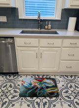 Load image into Gallery viewer, Blue Crab Machine Washable Memory Foam Mat JMK1103RUG