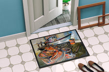 Load image into Gallery viewer, Blue Crab Trap Doormat - 24x36 Decorative Floor Mat – Indoor/Outdoor Rug with Artistic Flair JMK1104JMAT
