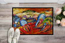 Load image into Gallery viewer, Blue Crab Red Doormat - 24x36 Decorative Floor Mat – Indoor/Outdoor Rug with Artistic Flair JMK1107JMAT