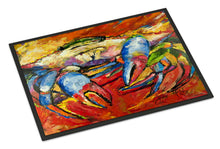 Load image into Gallery viewer, Blue Crab Red Doormat - 24x36 Decorative Floor Mat – Indoor/Outdoor Rug with Artistic Flair JMK1107JMAT