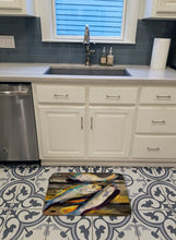 Load image into Gallery viewer, Fish on the Dock Machine Washable Memory Foam Mat JMK1116RUG