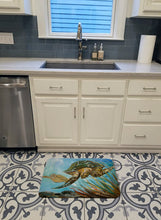 Load image into Gallery viewer, Loggerhead Sea Turtle Machine Washable Memory Foam Mat JMK1118RUG