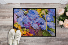 Load image into Gallery viewer, Hydrangeas and Sunflowers Doormat - 24x36 Decorative Floor Mat – Indoor/Outdoor Rug with Artistic Flair JMK1119JMAT