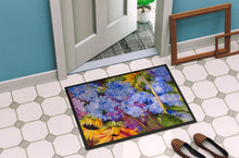Load image into Gallery viewer, Hydrangeas and Sunflowers Doormat - 24x36 Decorative Floor Mat – Indoor/Outdoor Rug with Artistic Flair JMK1119JMAT