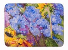 Load image into Gallery viewer, Hydrangeas and Sunflowers Machine Washable Memory Foam Mat JMK1119RUG