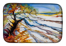 Load image into Gallery viewer, Sand Dune Dish Drying Mat – Absorbent, Artistic Kitchen Essentials JMK1124DDM