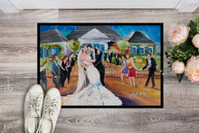 Load image into Gallery viewer, Our Wedding Day Doormat - 24x36 Decorative Floor Mat – Indoor/Outdoor Rug with Artistic Flair JMK1127JMAT