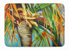 Load image into Gallery viewer, Orange Top Palm Tree Machine Washable Memory Foam Mat JMK1129RUG