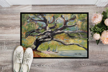 Load image into Gallery viewer, Oak Tree on the Bay with Sailboats Doormat - 24x36 Decorative Floor Mat – Indoor/Outdoor Rug with Artistic Flair JMK1132JMAT