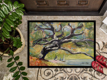 Load image into Gallery viewer, Oak Tree on the Bay with Sailboats Doormat - 24x36 Decorative Floor Mat – Indoor/Outdoor Rug with Artistic Flair JMK1132JMAT