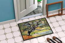 Load image into Gallery viewer, Oak Tree on the Bay with Sailboats Doormat - 24x36 Decorative Floor Mat – Indoor/Outdoor Rug with Artistic Flair JMK1132JMAT