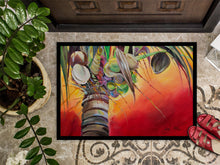 Load image into Gallery viewer, Sunset on the Coconut Tree Doormat - 24x36 Decorative Floor Mat – Indoor/Outdoor Rug with Artistic Flair JMK1133JMAT