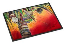 Load image into Gallery viewer, Sunset on the Coconut Tree Doormat - 24x36 Decorative Floor Mat – Indoor/Outdoor Rug with Artistic Flair JMK1133JMAT