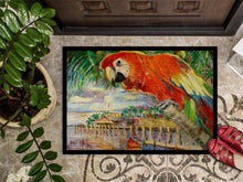 Load image into Gallery viewer, Red Parrot at Lulu's Doormat - 24x36 Decorative Floor Mat – Indoor/Outdoor Rug with Artistic Flair JMK1134JMAT