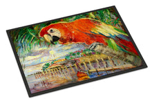 Load image into Gallery viewer, Red Parrot at Lulu's Doormat - 24x36 Decorative Floor Mat – Indoor/Outdoor Rug with Artistic Flair JMK1134JMAT