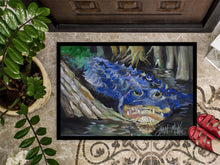 Load image into Gallery viewer, Blue Alligator Doormat - 24x36 Decorative Floor Mat – Indoor/Outdoor Rug with Artistic Flair JMK1135JMAT
