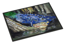 Load image into Gallery viewer, Blue Alligator Doormat - 24x36 Decorative Floor Mat – Indoor/Outdoor Rug with Artistic Flair JMK1135JMAT