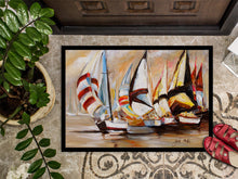 Load image into Gallery viewer, Boat Binge Sailboats Doormat - 24x36 Decorative Floor Mat – Indoor/Outdoor Rug with Artistic Flair JMK1136JMAT