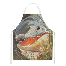 Load image into Gallery viewer, Alligator Apron – Artist-Designed Kitchen, BBQ &amp; Craft Apron JMK1138APRON