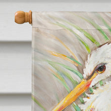 Load image into Gallery viewer, White Egret Flag Canvas House Size JMK1140CHF