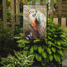 Load image into Gallery viewer, White Egret Garden Flag - Outdoor Decorative Yard Flag JMK1140GF