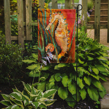 Load image into Gallery viewer, Seahorse Garden Flag – Decorative Outdoor Yard Flag JMK1142GF