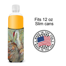 Load image into Gallery viewer, Sandhill Crane with baby Slim Can Hugger – Fun &amp; Functional Drink Coolers JMK1143MUK