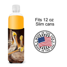 Load image into Gallery viewer, Brown Pelicans Slim Can Hugger – Fun &amp; Functional Drink Coolers JMK1146MUK