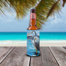 Load image into Gallery viewer, Blue Heron Gazing Slim Can Hugger – Fun &amp; Functional Drink Coolers JMK1148MUK
