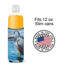 Load image into Gallery viewer, Blue Heron Gazing Slim Can Hugger – Fun &amp; Functional Drink Coolers JMK1148MUK