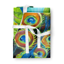 Load image into Gallery viewer, Bling Peacock Apron – Artist-Designed Kitchen, BBQ &amp; Craft Apron JMK1150APRON