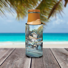 Load image into Gallery viewer, Shrimpers Cove and Shrimp Boats Slim Can Hugger – Fun &amp; Functional Drink Coolers JMK1152MUK