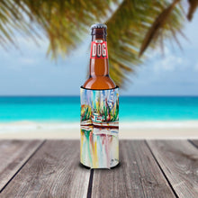 Load image into Gallery viewer, Ocean Springs Shrimp Boats Slim Can Hugger – Fun &amp; Functional Drink Coolers JMK1156MUK