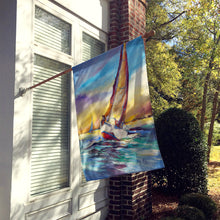 Load image into Gallery viewer, Horn Island Sailboat Race Flag Canvas House Size JMK1159CHF