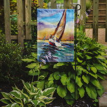 Load image into Gallery viewer, Horn Island Sailboat Race Garden Flag – Decorative Outdoor Yard Flag JMK1159GF