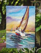 Load image into Gallery viewer, Horn Island Sailboat Race Garden Flag – Decorative Outdoor Yard Flag JMK1159GF
