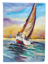 Load image into Gallery viewer, Horn Island Sailboat Race Garden Flag – Decorative Outdoor Yard Flag JMK1159GF