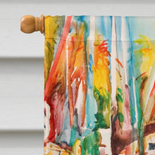 Load image into Gallery viewer, Sailboats and Pelicans Flag Canvas House Size JMK1160CHF