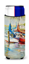 Load image into Gallery viewer, Ecor Rouge Sailboat Slim Can Hugger – Fun &amp; Functional Drink Coolers JMK1161MUK