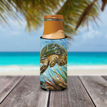 Load image into Gallery viewer, Loggerhead Sea Turtle Slim Can Hugger – Fun &amp; Functional Drink Coolers JMK1168MUK
