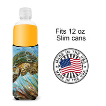Load image into Gallery viewer, Loggerhead Sea Turtle Slim Can Hugger – Fun &amp; Functional Drink Coolers JMK1168MUK