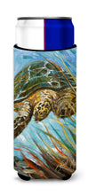 Load image into Gallery viewer, Loggerhead Sea Turtle Slim Can Hugger – Fun &amp; Functional Drink Coolers JMK1168MUK