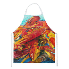 Load image into Gallery viewer, Crawfish Apron – Artist-Designed Kitchen, BBQ &amp; Craft Apron JMK1171APRON