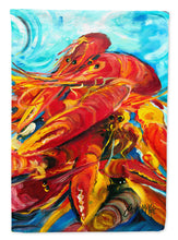Load image into Gallery viewer, Crawfish Flag Canvas House Size JMK1171CHF