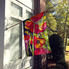 Load image into Gallery viewer, Poppies Flag Canvas House Size JMK1173CHF