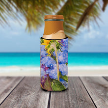 Load image into Gallery viewer, Hydrangea and Sunflower Slim Can Hugger – Fun &amp; Functional Drink Coolers JMK1174MUK